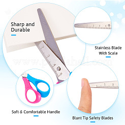 6 шт. 6-х стилевые стальные ножницы&nbsp;TOOL-TA0001-09