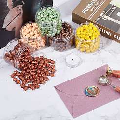 Kit di particelle di ceralacca per timbro con sigillo retrò&nbsp;DIY-CP0003-54R