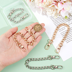 4 шт. 2-х цветные удлинительные цепи для сумок&nbsp;FIND-UN0016-11