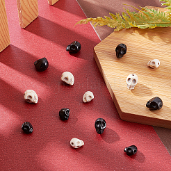 4 нитка 4 стильных окрашенных синтетических бирюзовых бусин&nbsp;FIND-SC0002-78