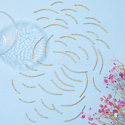 60 шт. 3 латунных трубчатых бусин KK-HY0001-90