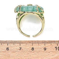Bagues de manchette en amazonite naturelle&nbsp;GG-CBA5FCC-04G-05