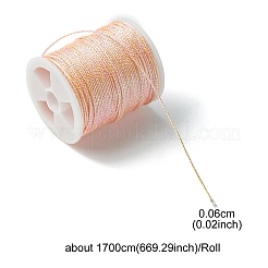 17 m de fil métallique à coudre en polyester multicolore&nbsp;OCOR-E026-08B