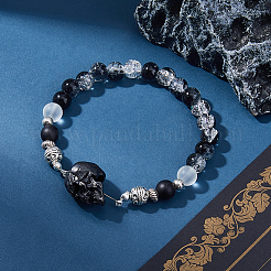 2 шт. латунные европейские бусины KK-FH0007-62B