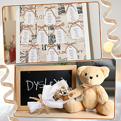 25 ярд бархатной ленты с одной лицевой стороной OCOR-WH0085-32A