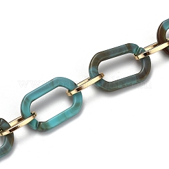 Chaînes de trombones en acrylique faits à la main&nbsp;AJEW-JB00697