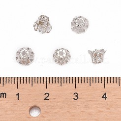 Tapas de abalorios de hierro&nbsp;IFIN-D042-6x4.5-P