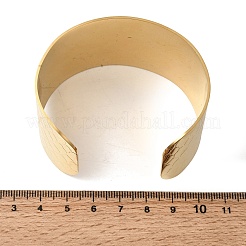 Bracelets manchettes en acier inoxydable chirurgical 316L&nbsp;BJEW-D454-01B-G