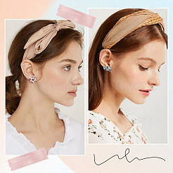 Наборы сережек-гвоздиков с коровьим узором&nbsp;EJEW-SC0001-70