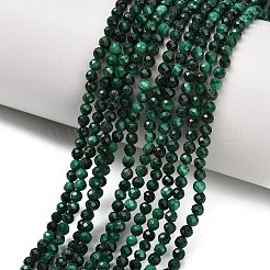 Природного малахита бисер нитей&nbsp;G-C262-A02-3mm
