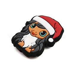 Рождественские силиконовые бусины&nbsp;SIL-H008-01A