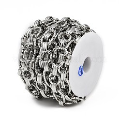 Цепи из текстурированной овальной нержавеющей стали 304 с плоскими круглыми звеньями&nbsp;CHS-C017-01P