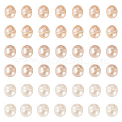 60 шт. 3 вида бусин из натурального культивированного пресноводного жемчуга PEAR-TA0001-19