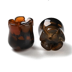 Бусины из натурального агата с жилами дракона (окрашенные и нагретые) G-G109-01G