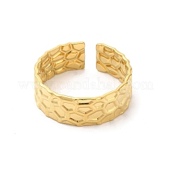 Ионное покрытие(ip) 304 нержавеющая сталь манжета широкие кольца для пальцев&nbsp;RJEW-L107-011G