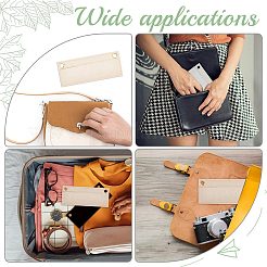 6 шт. 3-цветный шерстяной фетровый органайзер для кошелька&nbsp;FIND-CN0001-08