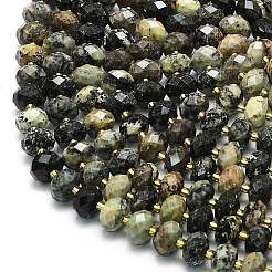 Бусы натуральная африканская бирюза (яшма) G-P573-A28-01