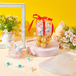 Прозрачная пластиковая ПВХ коробка подарочная упаковка&nbsp;CON-WH0106-05