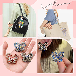 6 шт. 6-х цветные непрозрачные акриловые блестящие стразы&nbsp;MACR-SC0001-79