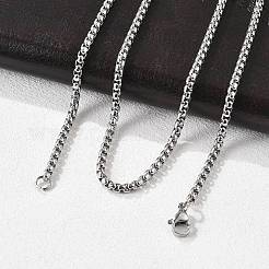 Изготовление ожерелий из венецианской цепочки из нержавеющей стали 304 STAS-A028-N031P-A