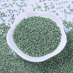 MIYUKIデリカビーズ  シリンダー  日本製シードビーズ  11/0  （db0414)亜鉛メッキダークシーフォーム  1.3x1.6mm  穴：0.8mm  約2000PCS /ボトル  10 G /ボトル&nbsp;SEED-JP0008-DB0414
