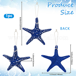 Ornamenti sospesi in resina&nbsp;HJEW-WH20003-60B-03