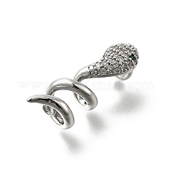 Латунные микро проложить кубического циркония подвески&nbsp;KK-S517-02P