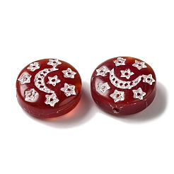 Прозрачные бусины лэмпворк LAMP-P065-04A-07