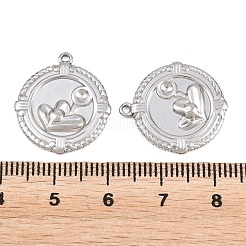 304 pendenti in acciaio inossidabile cabochon&nbsp;STAS-L317-49P