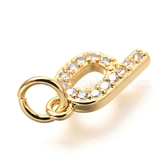 Ottone micro spianare fascino zirconi&nbsp;ZIRC-O037-24G