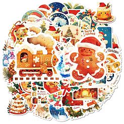 50 autocollant en papier sur le thème de Noël&nbsp;PW-WGFB5D6-01