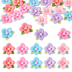 20pcs cabochons en résine opaque&nbsp;RESI-TADJ0001-08C