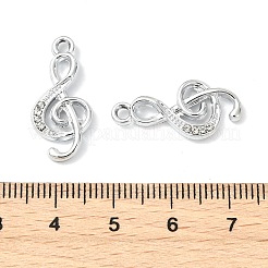 Legierung Kristall Strass Anhänger&nbsp;ALRI-T012-02P