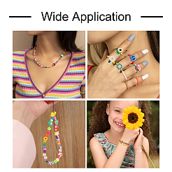 190шт 19 бусины из полимерной глины ручной работы CLAY-TA0001-21