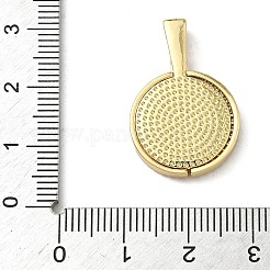 Латунные микро проложить кубического циркония подвески&nbsp;KK-L257-11G