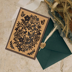 Углеродистая сталь разрезает трафареты DIY-WH0309-3328