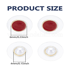 1 комплект серег-гвоздиков из сплава&nbsp;EJEW-LP0008-009