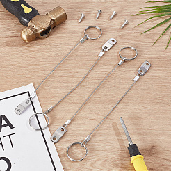 Трос из нержавеющей стали 316 и 304 с пластиковой оболочкой AJEW-WH0314-907