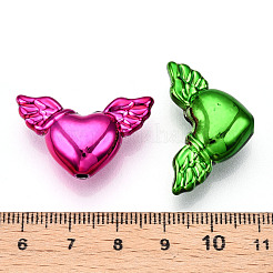 Непрозрачные акриловые бусины с УФ-покрытием PACR-T017-04