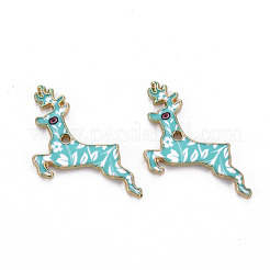 Подвески из эмали и сплава ENAM-N055-017A-07-NR