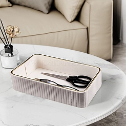 Ящики для хранения из искусственной кожи без крышки AJEW-WH20068-003A