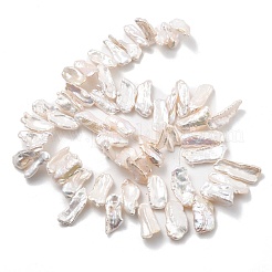 Натуральный жемчуг в стиле барокко кеши PEAR-P064-02G-03C