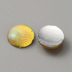 Cabochons en résine opaque&nbsp;LS-CRES-WH0010-044I