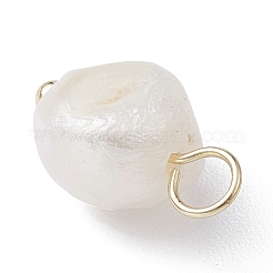 Natürliche Perlen-Kartoffel-Charms&nbsp;X1-PALLOY-JF02199-03