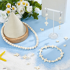 6 нить 3 нити окрашенных синтетических бирюзовых бусин 8~16x8~12 стилей G-FH0002-46B