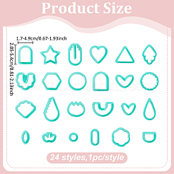 24шт пластиковые Молды&nbsp;DIY-ME0002-44