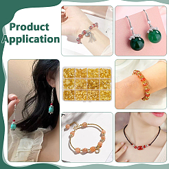 1350 шт. 12 стиля колпачков из сплава и железа FIND-PH0027-24