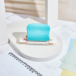 Мини пластиковый дырокол на 6 отверстие AJEW-WH0083-64B