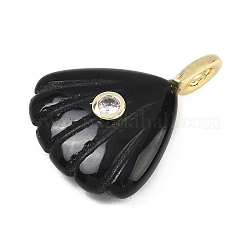 Резные подвески из натурального обсидиана&nbsp;G-G330-02G-05