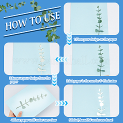 Чувствительная к солнцу бумага для печати&nbsp;DIY-WH0028-50